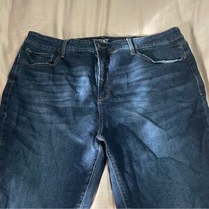 Terra and Sky dark wash jeans